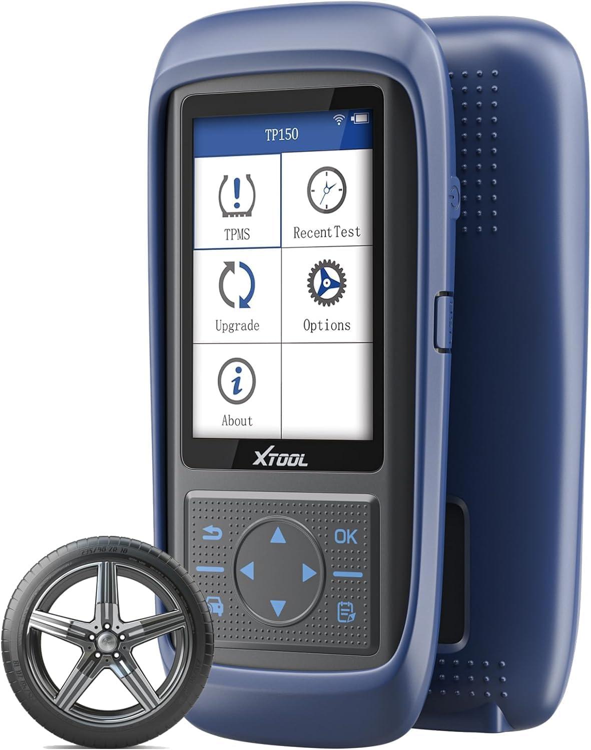imageXTOOL TP150 TPMS Programming Tool 2025 TPMS Relearn Tool ActivateRelearn All Known TPMS Sensors Program XTOOL TS100 Sensors 315 433MHz TPMS ResetDiagnosis