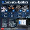 imageOBD2 Scanner Diagnostic Tool XTOOL D6S 2025 Car Scanner with All System Scan Throttle Relearn ABS Bleed Advanced Engine Code Reader with Resets Live Data Free Updates Upgraded Ver of XTOOL D5S