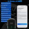 imageXTOOL Advancer AD20 OBD2 Scanner Check Engine Light Diagnostic Scan Tool for iPhoneAndroid OBDII Scanner for Car Mode 6 Live Data Freeze Frame PerformanceVoltage Test
