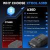 imageXTOOL Anyscan A30D OBD2 Scanner Diagnostic Tool Wireless Bidirectional Scan Tool with Lifetime Updates ampamp 19 Resets Crank Sensor Relearn Full System Diagnostics Car Code Reader for iPhoneAndroid