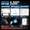 imageXTOOL Anyscan A30D OBD2 Scanner Diagnostic Tool Wireless Bidirectional Scan Tool with Lifetime Updates ampamp 19 Resets Crank Sensor Relearn Full System Diagnostics Car Code Reader for iPhoneAndroid