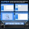imageXTOOL D5 Car Code Reader and Reset Tool Engine ABS SRS Transmission Car Diagnostic Tool with EPB Service ABS Bleed Throttle Relearn Clear Check Engine Light Code Reader with 9 Resets Free Update