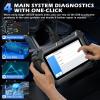 imageXTOOL D5 Car Code Reader and Reset Tool Engine ABS SRS Transmission Car Diagnostic Tool with EPB Service ABS Bleed Throttle Relearn Clear Check Engine Light Code Reader with 9 Resets Free Update