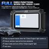 imageXTOOL D5 Car Code Reader and Reset Tool Engine ABS SRS Transmission Car Diagnostic Tool with EPB Service ABS Bleed Throttle Relearn Clear Check Engine Light Code Reader with 9 Resets Free Update