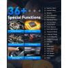 imageXTOOL D7 Bidirectional OBD2 Scanner 2025 Scan Tool with ECU Coding Full System Car Scanner Diagnostic Tool 36 Resets Injector Coding Throttle Relearn Crank Sensor Relearn FCA CANFD ampamp DoIP