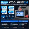imageXTOOL D7S Bidirectional Scan Tool 2025 OBD2 Scanner Diagnostic Tool with FCA AutoAuth All System Car Scanner 39 Resets ECU Coding PMI Upgrade of D7 Crankshaft Relearn CAN FDDoIP 3Yr Update