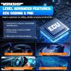 imageXTOOL D8W Wireless Bidirectional Scan Tool 2025 OBD2 Scanner with Topology FCA AutoAuth 3Year Updates ECU Coding PMI 42 Resets Full Diagnostic Scanner for Car Crankshaft Relearn CAN FDDoIP