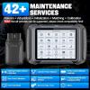 imageXTOOL D8W Wireless Bidirectional Scan Tool 2025 OBD2 Scanner with Topology FCA AutoAuth 3Year Updates ECU Coding PMI 42 Resets Full Diagnostic Scanner for Car Crankshaft Relearn CAN FDDoIP
