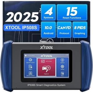 imageOBD2 Scanner Diagnostic Tool XTOOL IP508S Code Reader for Cars ampamp Trucks with 15 Resets Crank Sensor Relearn ABS Bleed CAN FD for GM Engine ABS SRS Transmission Car Diagnostic Tool Android 10