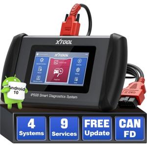 imageOBD2 Scanner XTOOL IP508 Scan Tool with 9 Reset Services OilBMS Reset Throttle Code Reader for Cars and Trucks Diagnostics Scanner for ABS Bleed Injector Coding EPB Engine Lifetime Update
