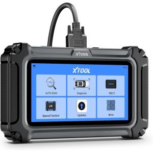 imageXTOOL D5 Car Code Reader and Reset Tool Engine ABS SRS Transmission Car Diagnostic Tool with EPB Service ABS Bleed Throttle Relearn Clear Check Engine Light Code Reader with 9 Resets Free Update