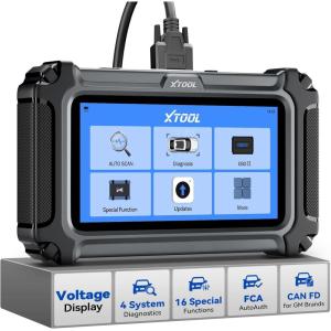 imageXTOOL D5S OBD2 Scanner  2025 Code Reader for Cars ampamp Trucks with 16 Resets Crank Sensor Relearn Throttle Relearn EPB FCA AutoAuth CAN FD for GM Engine ABS SRS Transmission Car Diagnostic Tool