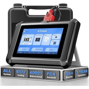 imageXTOOL D7S OBD2 Scanner Diagnostic Tool 2025 Bidirectional Scan Tool Ver of D7 with ECU Coding Active Test FCA AllSystem 39 Resets Crankshaft Relearn DoIPCAN FD 3Yr Update