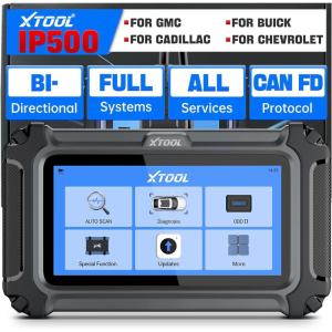imageXTOOL IP500 for Toyota OBD2 Scanner Full Systems BiDirectional Scan Tool for ToyotaLexusScion with Full OBD2 Function All Reset Services MultiinOne Live Data Graph Lifetime Free Updatefor GMBuickChevroletCadillac