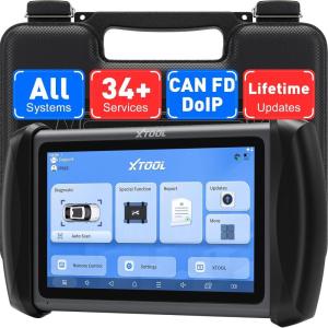 imageXTOOL IP616 V20 OBD2 Scanner Diagnostic Tool with 34 Resets Lifetime Free Update Scanner for Car CAN FD ampamp DoIP ECU Configuration Full Systems Scan Tool Android 10