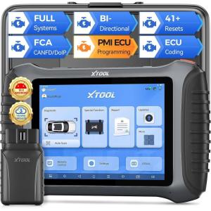 imageXTOOL IP900BT OBD2 Scanner Car Diagnostic Tool with 41Reset ECU Coding Automotive Scanner Wireless Vehicle Scan Tool 4000 Bidirectional Scan Tool CANFDDoIPFCA Autoauth Full System