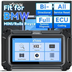 imageXTOOL IP500 for BMW OBD2 Scanner Full Systems Bidirectional Scan Tool with ECU Coding Battery Registration Tool for BMWMiNiRR All Reset ServicesInjector CodingBMSABS Lifetime Free Update