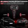 imageXTOOL TS100 PRO TPMS Sensor 315433MHz for All Vehicles Programmable OEM TPMS Sensor Replacement Tire Pressure Monitoring System Sensor Rubber Valves Pack of 1 Work with XTOOL TP150 TPMS Tool