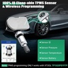 image:imageTPMS Sensors Set of 4 XTOOL TS100 Pro 315433MHz Tire Pressure Sensor OEM Tire Sensor Replacement Tire Pressure Monitor System Sensors with Metal Value for GM for All Cars Work with XTOOL TP150