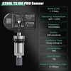 image:imageTPMS Sensors Set of 4 XTOOL TS100 Pro 315433MHz Tire Pressure Sensor OEM Tire Sensor Replacement Tire Pressure Monitor System Sensors with Metal Value for GM for All Cars Work with XTOOL TP150