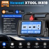 image:imageXTOOL IK618 AIAssisted Bidirectional Scan Tool with KC100 Adapter Full System OBD2 Scanner Diagnostic Tool with 31 Resets FCA AutoAuth ECU Coding Crank Sensor Relearn CAN FD amp DoIP 2Yr Update
