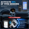 image:imageXTOOL TP300 TPMS Programming Tool Engine ABS SRS Transmission OBD2 Scanner with Touchscreen 8 Resets Throttle Relearn ActivateRelearn All TPMS Sensors Program XTOOL TS100 Sensors 315433MHz