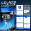 image:imageXTOOL TP300 TPMS Programming Tool Engine ABS SRS Transmission OBD2 Scanner with Touchscreen 8 Resets Throttle Relearn ActivateRelearn All TPMS Sensors Program XTOOL TS100 Sensors 315433MHz