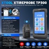 image:imageXTOOL TP300 TPMS Programming Tool Engine ABS SRS Transmission OBD2 Scanner with Touchscreen 8 Resets Throttle Relearn ActivateRelearn All TPMS Sensors Program XTOOL TS100 Sensors 315433MHz