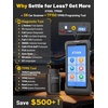 image:imageXTOOL TP500 TPMS Programming Tool with TS100 PRO TPMS Sensor Full System OBD2 Scanner Diagnostic Tool for Car with TPMS Service 17 Resets FCACANFDDoIP Lifetime Free Update