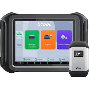 image:imageXTOOL D9EV Automotive Scanner EV Scan Tool High Voltage SystemBattery Pack Analysis for TeslaElectric Vehicle Topology Map ECU C0dingPMI Bidirectional OBD2 Scanner 46 Resets 3Year Update