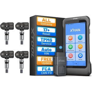 image:imageXTOOL TP500 TPMS Programming Tool with 4PCS 315433MHz Tire Pressure Sensor Full System OBD2 Scanner for Car with TPMS Service 17 Resets FCACANFDDoIP Lifetime Free Update