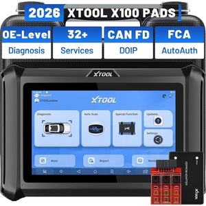image:imageXTOOL X100 Pads AIAssisted Scan Tool amp Programmer Tool Upgrade of X100 PAD 2026 OBD2 Scanner with 32 Reset All System Car Scanner FCA AutoAuth Crank Sensor Relearn DoIPCAN FD 2Year Update