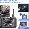 image:imageXTOOL D8S OBD2 Scanner with Endoscope Upgrade of D8 Scanner Bidirectional Scan Tool with 3Year Update Topology Mapping ECU Coding 42 Resets All Systems Scanner for Car