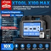 image:imageXTOOL X100 MAX AIAssisted Bidirectional Scan Tool ECU ProgrammingCoding  Wireless Automotive Diagnostic Tool with Topology Map and KC501 Adapter 42 Resets FCACAN FDDoIP 2Year Free Updates