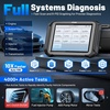 image:imageXTOOL X100 MAX AIAssisted Bidirectional Scan Tool ECU ProgrammingCoding  Wireless Automotive Diagnostic Tool with Topology Map and KC501 Adapter 42 Resets FCACAN FDDoIP 2Year Free Updates